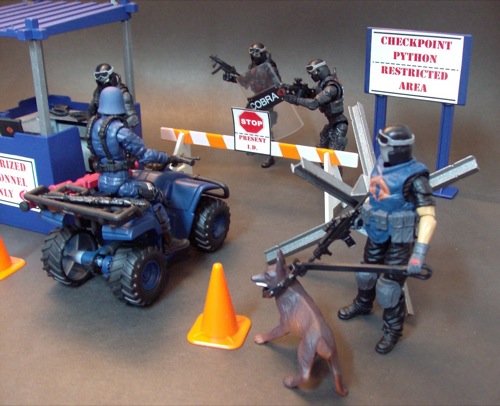 Cobra Island Security Checkpoint